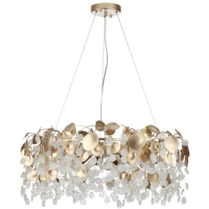 Подвесная люстра Odeon Light Coins 5104/10 золотистый/прозрачный металл/стекло E14 10*40W 220В