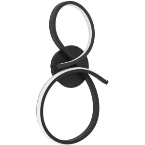 Настенный светильник светодиодный Eglo Serpins 901268 11,4W(LED), алюминий, сталь, черный, пластик, белый, 3000K