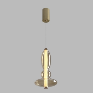 Подвесной светильник светодиодный Crystal Lux QUASAR SP10W LED AMBER