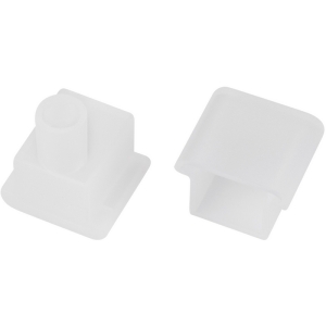 Заглушка MOONLIGHT-T-CAP-10x10mm-BOTTOM-S-SET (Arlight, Силикон) 055683