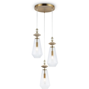 Подвесной светильник с травертином Ambrella Ceramo Modern LH53302