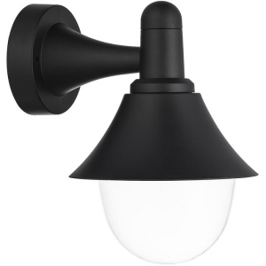 Уличный настенный светильник Escada 30009 30009W/01 E27*60W IP44 Black