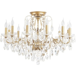 Потолочная люстра на штанге Crystal Lux MONTANA PL12