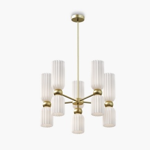 Потолочная люстра на штанге Maytoni Antic MOD302PL-10W