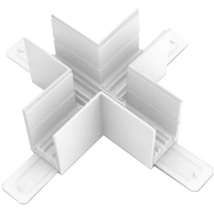 Соединитель PRO Х-образный Teta Lightstar 505286-ALU