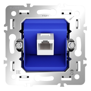 Механизм розетки компьютерной RJ45 Voltum S70 VLS0601M