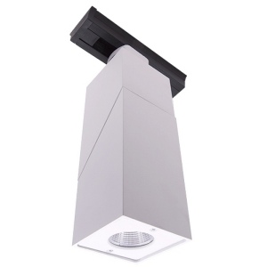 Трековый светильник однофазный 220V светодиодный DesignLed LDT LDT-SQWT-10W-WW