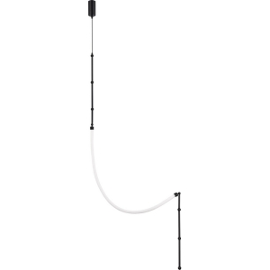 Настенно-потолочный светильник ST Luce Strap SL6132.401.20 Черный/Белый LED 1*20W