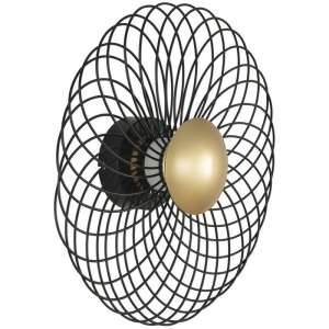 Настенный светильник Lumion Camomile 8379/8WL черный, металл/акрил LED 8W 3000K 220V