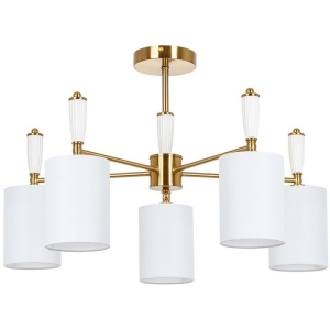 Потолочная люстра на штанге Arte Lamp Waverley A4102PL-5PB