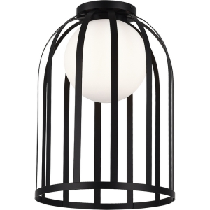 Потолочный светильник ST Luce Nordic SL6129.402.01 Черный/Белый E27 1*60W