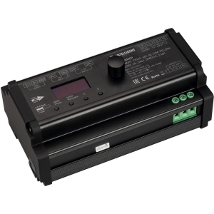 INTELLIGENT ARLIGHT Диммер SMART-TRIAC-601-82-DIM-PD-DIN Black (230V, 6А, DALI, DMX512, 2.4G) (IARL, IP20 Пластик) 031113(1)
