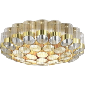 Потолочная люстра ST Luce Accord SL1662.302.19 Латунь/Латунь, Прозрачный E14 19*60W