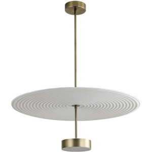 Потолочная люстра на штанге Odeon Light Felt 7035/20CL металл/фетр/акрил/бронза/белый/серый 1*20W 3000K 220V