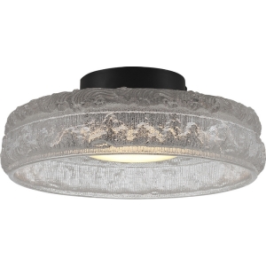 SL6143.402.01 Светильник потолочный ST-Luce черный/прозрачный LED 1*15W 4000K АНТИК