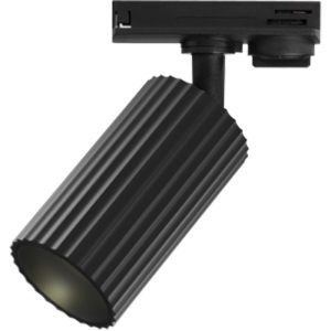 Трековый светильник однофазный GU10 max 10W 220V Черный IL.0010.0023-BK