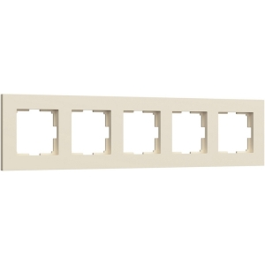 Рамка на 5 постов (айвори софт) Werkel W0052962 (a067787)