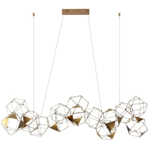 Подвесная люстра Odeon Light Trellis 5086/64L античная бронза/металл LED 64W 4000K 3800Лм