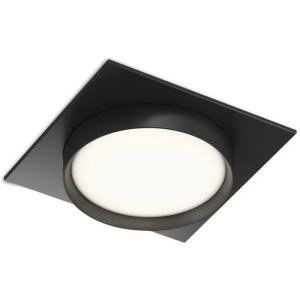 Встраиваемый светильник Denkirs Ratio DK-DH2001-BK GX53 15 Вт LED черный алюминий акрил