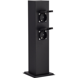 Столб уличный 4 розетки ST Luce Socket SL9012.415.00 черный