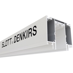 TR2014-WH Профиль-трек SLOTT for DENKIRS SMART, для натяжных потолков, 2 м, алюминий, белый