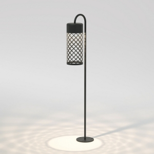 Наземный уличный LED светильник IP65 Elektrostandard Ombra 35179/S черный