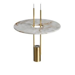 Подвесной светильник 26507P/1 Brass / White Alabaster