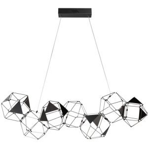 Подвесная люстра Odeon Light Trellis 5087/32L черный хром/металл LED 32W 4000K 1900Лм