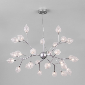 Подвесная люстра светодиодная Bogate's Boccio 546 серебро