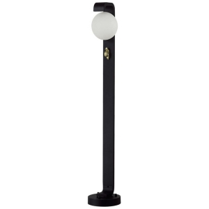 Уличный наземный светильник Odeon Light Luma 5434/1FA черный/золотистый/металл/акрил/декор металл 120см IP54 G9 1*15W max