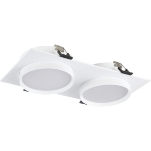 Встраиваемый светильник ST Luce ST258.508.02 Белый GX53 2*50W 220V