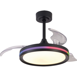 Люстра потолочная-вентилятор RGB LED с ПДУ Mantra North 8730