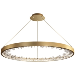 Подвесная люстра светодиодная XD-80 DeLight Collection XD gold кольцо