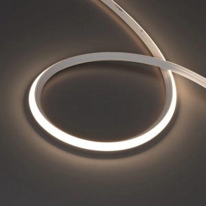 Светодиодная лента герметичная MOONLIGHT-3D-X544-10x10mm 24V Day4000 (8 W/m, IP67, 5m, wire x1) (Arlight, Вывод боковой) 041501