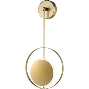 Настенный светильник светодиодный Escada Hypnosis 10206/SG LED Gold 7Вт, металл, золото