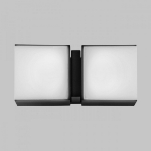 Уличный настенный светильник LED 2*6W Imex Wels IL.0014.0026-2-BK