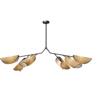 Потолочная люстра на штанге Maytoni Organic MOD225PL-06B