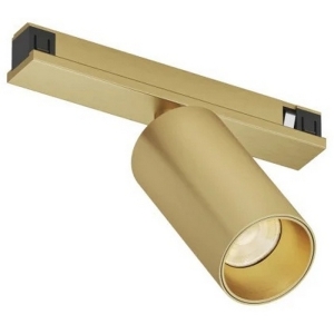 Трековый светильник магнитный светодиодный Denkirs Shine Spot Zigbee DK5940-SB 48В 6Вт 2700-6000K сатин. латунь алюминий