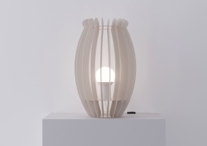 Светильник настольный декоративный EPHYRA AMPHORA (AMR-365), Айвори матовый, E27, MAX 60W, 1м