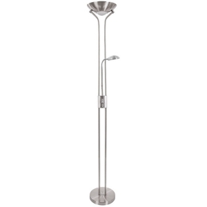 Торшер с лампой для чтения Arte Lamp Duetto A4329PN-2SS