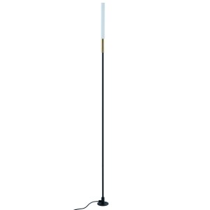 Светильник уличный светодиодный Feron DH2101, 1W, DC24V, низковольтный, 3000K, черный/золотой, 15*15*793