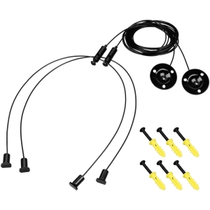 Подвес LINE-6070 2x2m Set BLACK (Pad 9x2mm) (Arlight, Металл) 056257