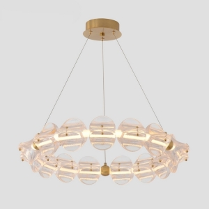Подвесной светильник кольцо Crystal Lux RICH SP38W LED