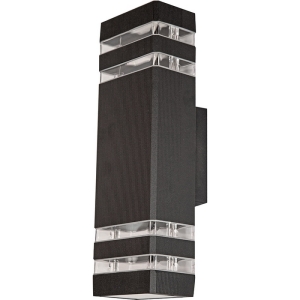Настенный светильник уличный Kink Light Глари 09313-W,19 черный E27 2*60w