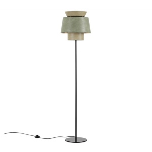 Торшер Odeon Light Kressa 4992/1FA PENDANT черный/зеленый/золотой/металл/экокожа E27 1*60W
