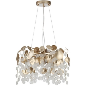 Подвесная люстра Odeon Light Coins 5104/6 золотистый/прозрачный металл/стекло E14 6*40W 220В