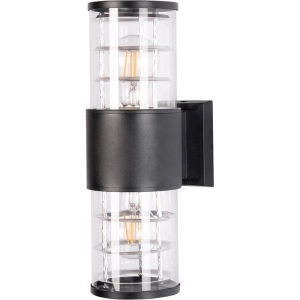 Настенный уличный светильник Arte Lamp A5315AL-2BK