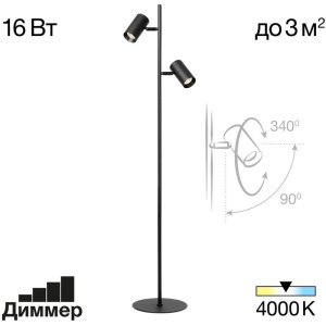 Торшер Citilux Twin CL809011N