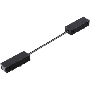 Гибкий токопроводящий соединитель L" Novotech Vector 135313 черный IP20 90-240V"