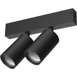 Трековый светильник однофазный Imex Smart Line 220В GU10 2х10Вт черный IL.0050.5011-GU10-BK